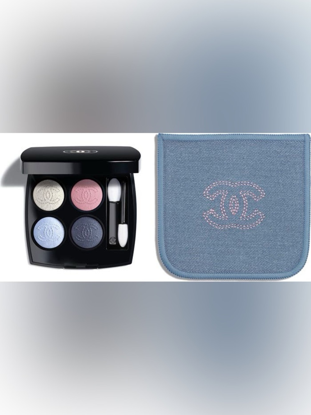 LES 4 OMBRES Multi-Effect Quadra Eyeshadow DENIM COLLECTION